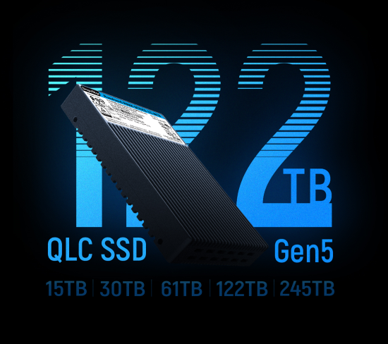 DapuStor 245TB QLC SSD
