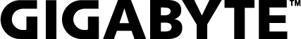 Gigabyte Logo black