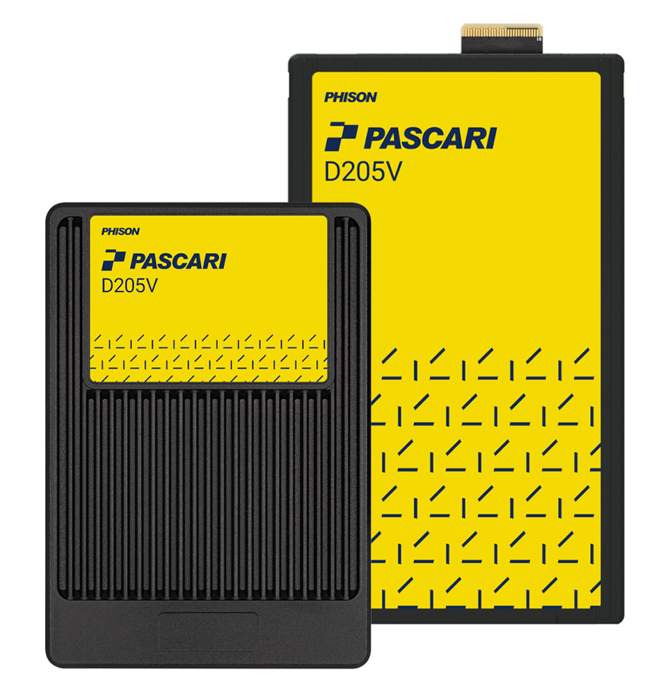Phison Pascari D205V Ultra High Capacity PCIe Gen5 NVMe SSD