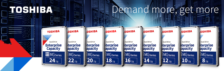 TOSHIBA HDD Enterprise MG Series LineUp